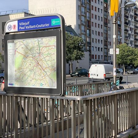 Maison De Charme - Parking Gratuit Pres De Paris & Metro ヴィルジュイフ エクステリア 写真